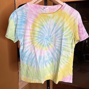 LNA Clothing Tie Dye Tee Size XS